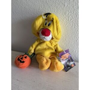 Warner Bros. Studio Store Sylvester In Tweety Costume Halloween Beanbag Plush